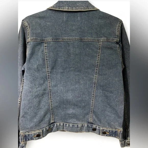 Time and Tru Women's Denim Jacket, Size S, Blue | New - Picture 7 of 7